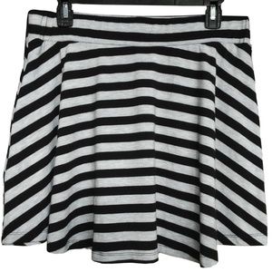 Joe Boxer Black & Grey Skater Skirt